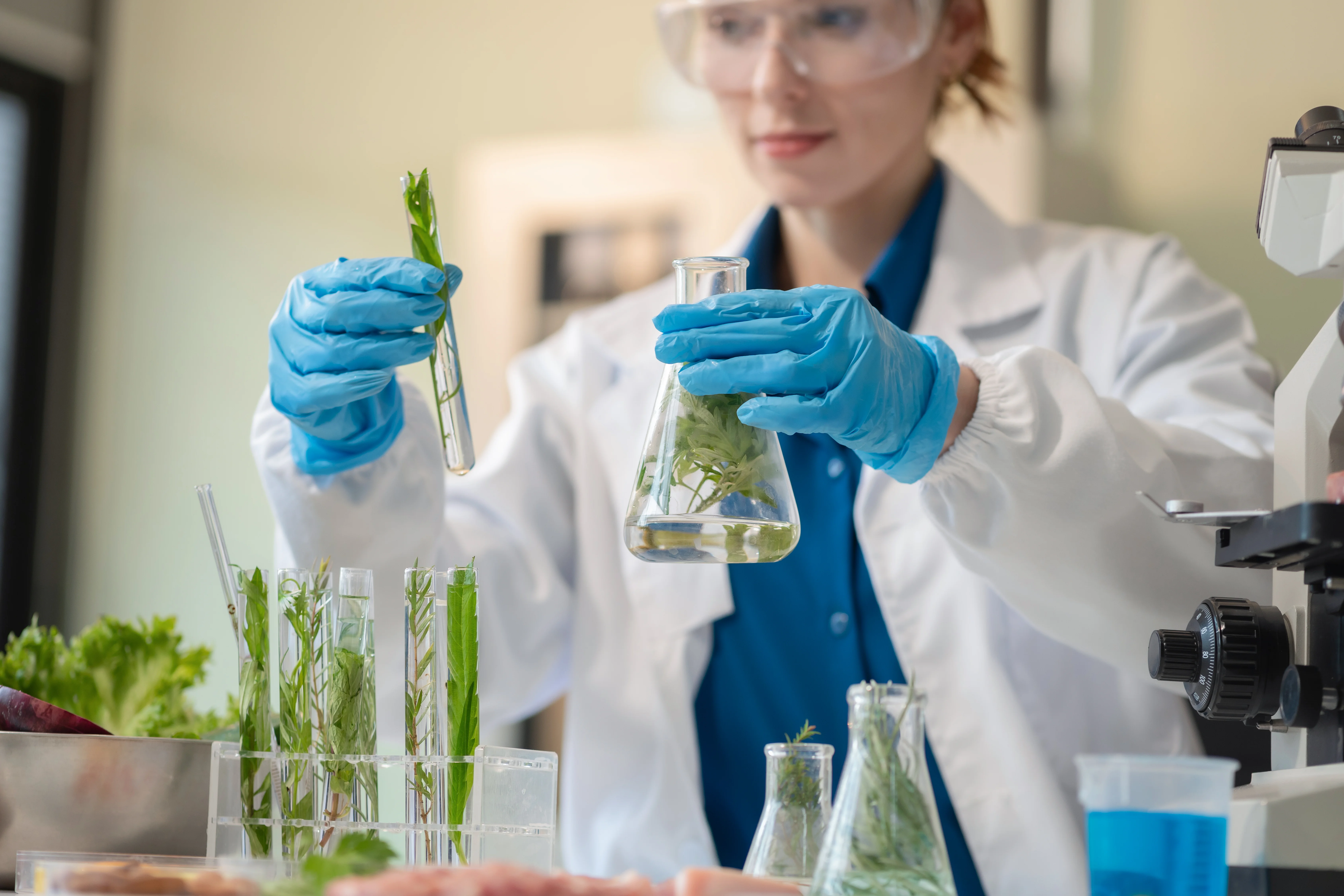 Food chemicals laboratory — additives, enzymes, emulsifiers