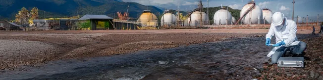 Industrial Inputs Division banner — industry and technology